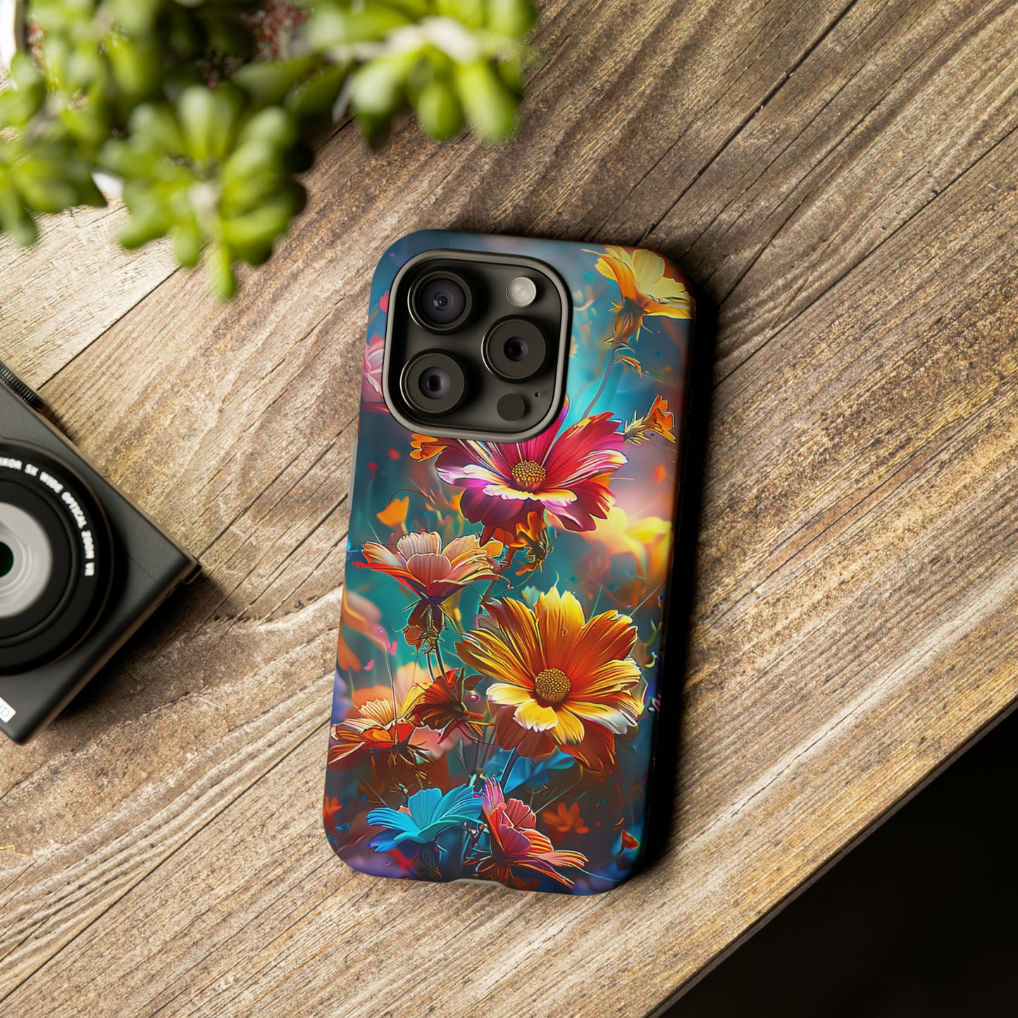 Tough Phone Case Flower 01