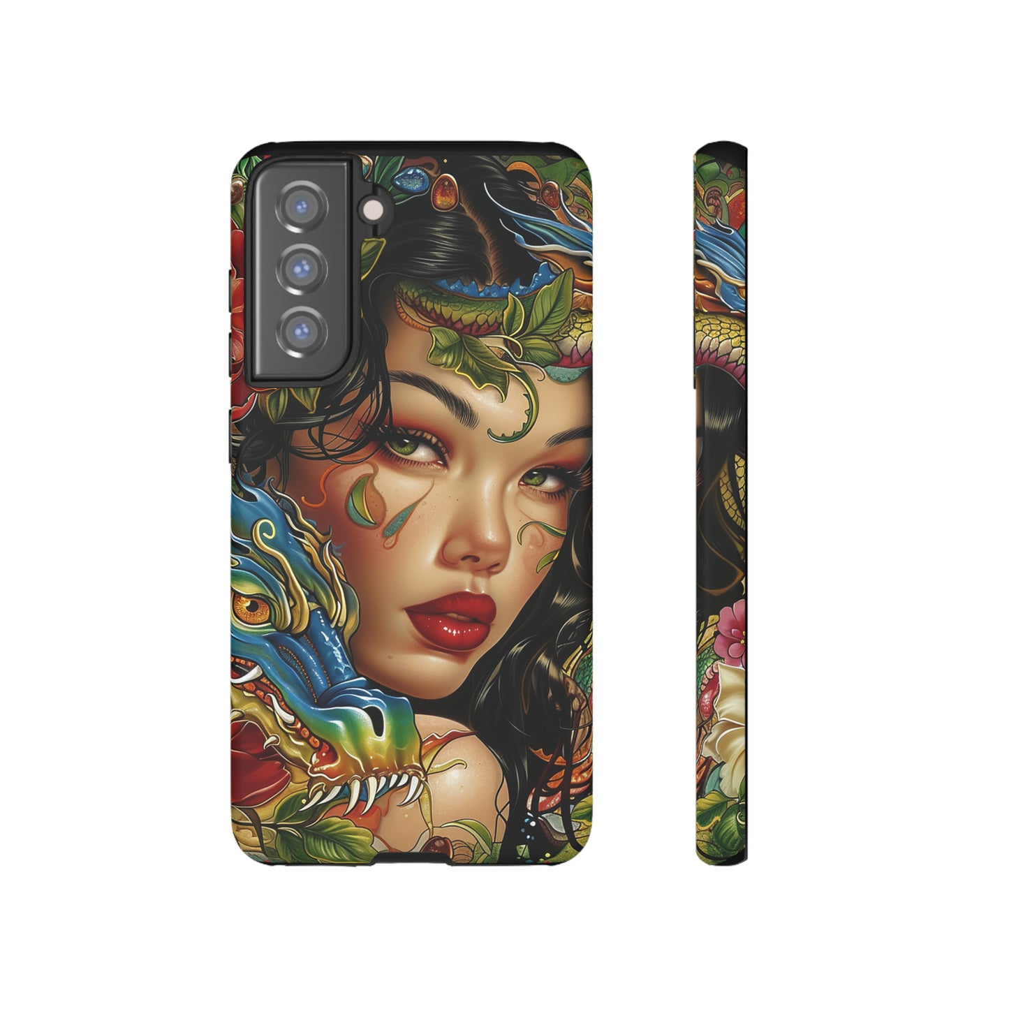 Tough Phone Case Lady 03