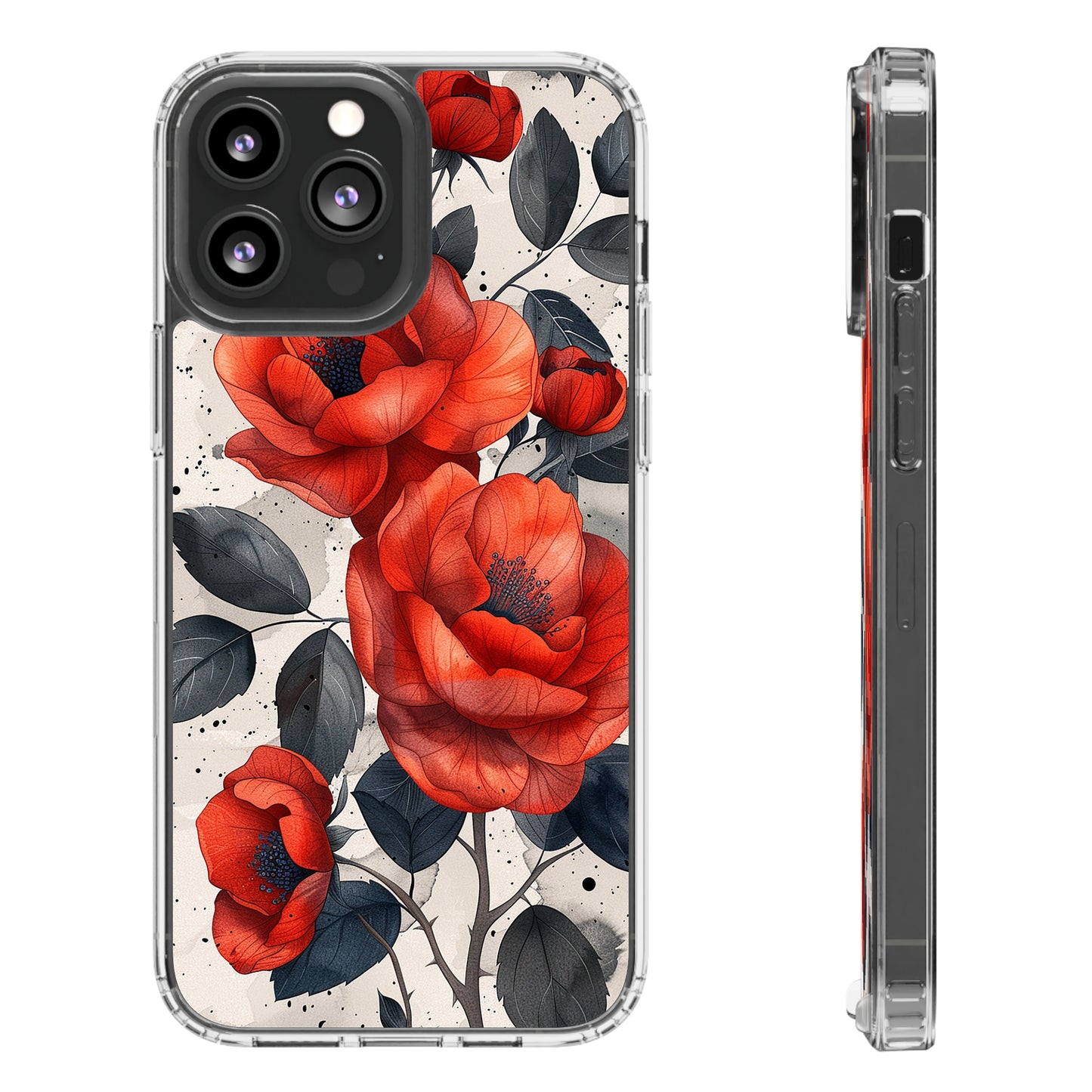 Clear Phone Cases Floral