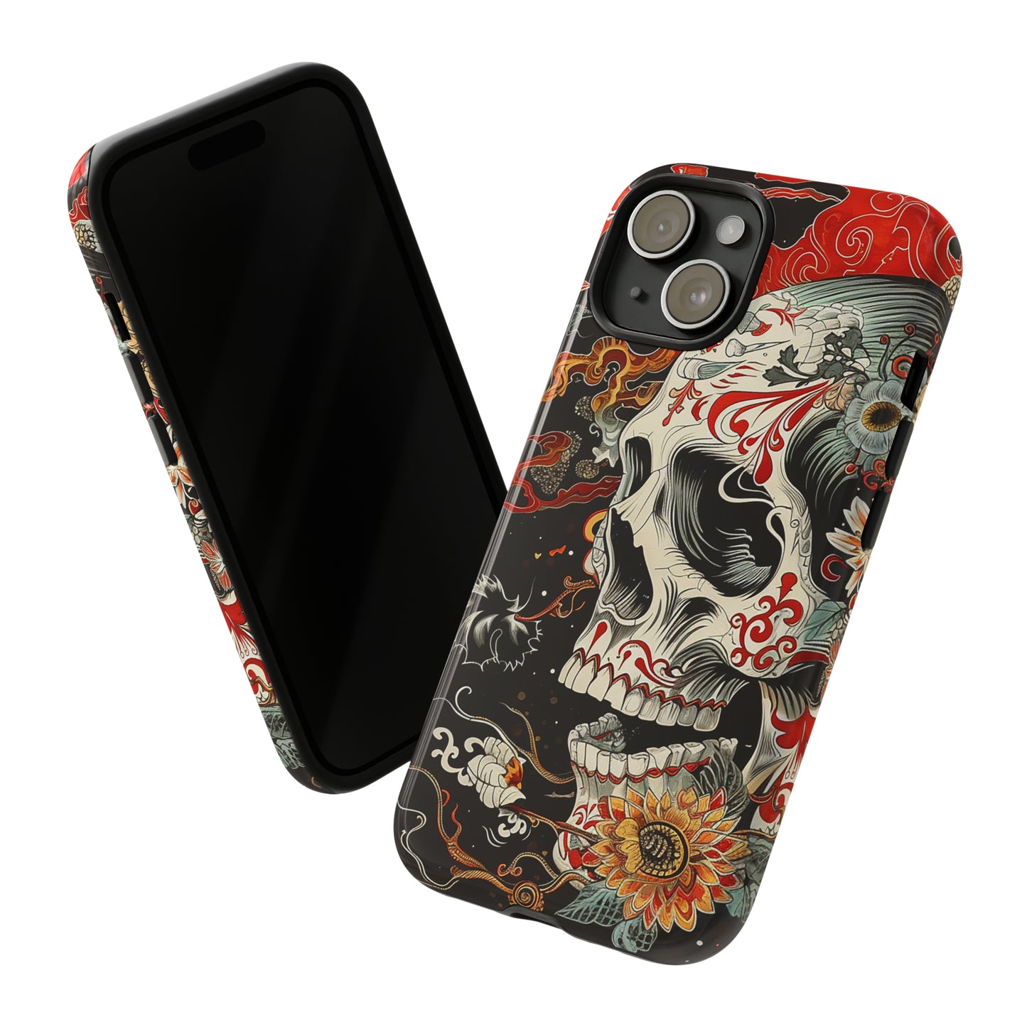 Tough Phone Case Skull 07