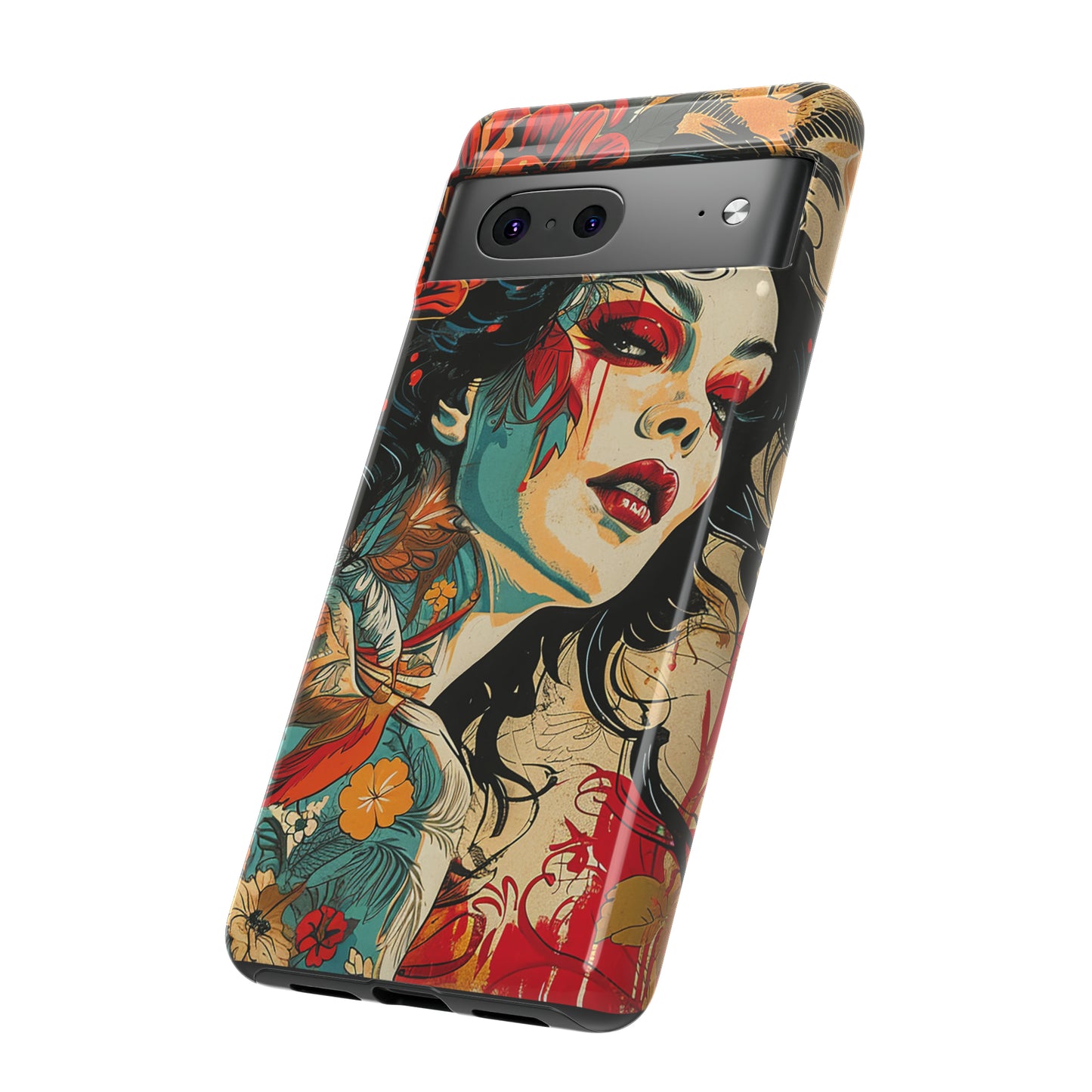 Tough Phone Case Lady 01