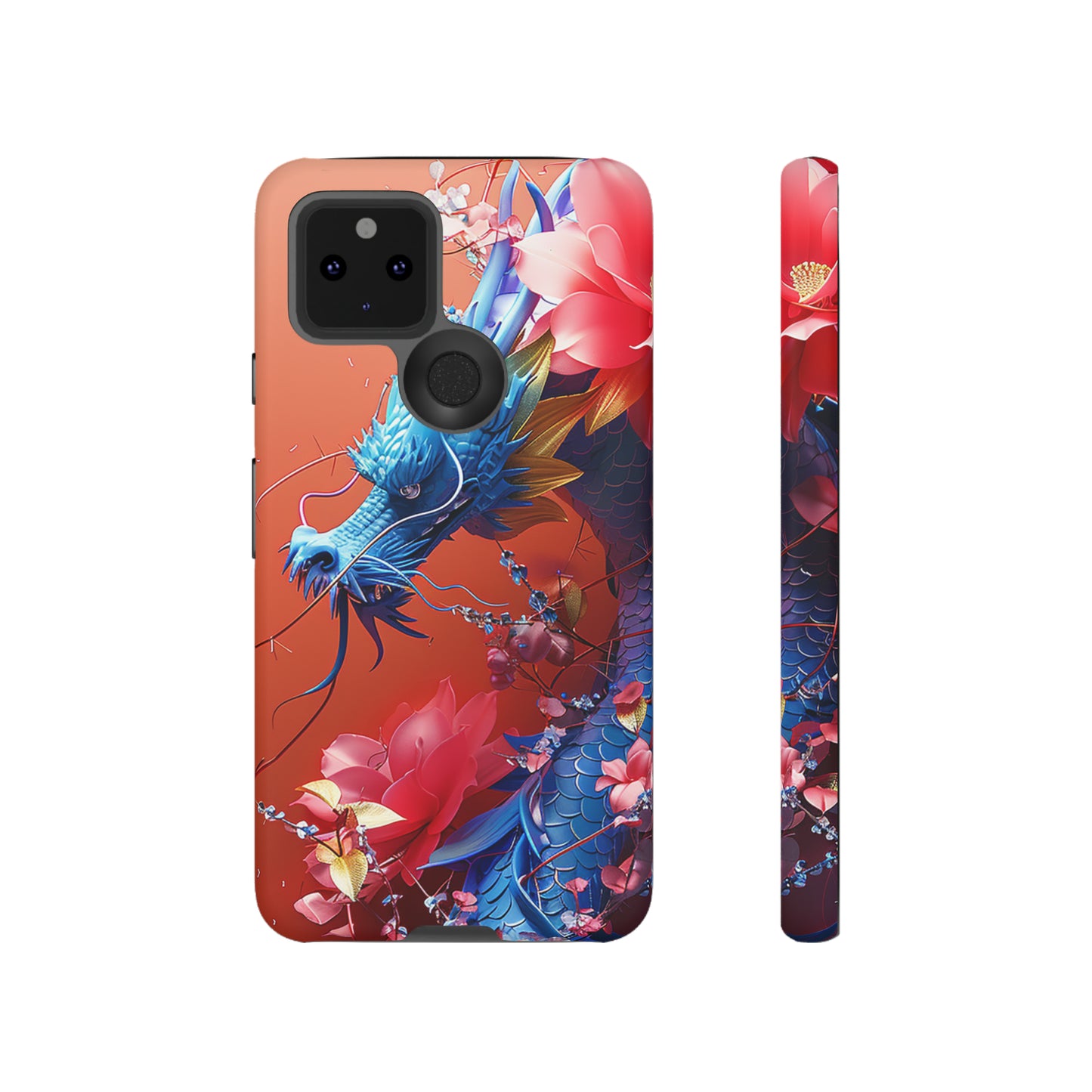 Tough Phone Cases Azure Serpent