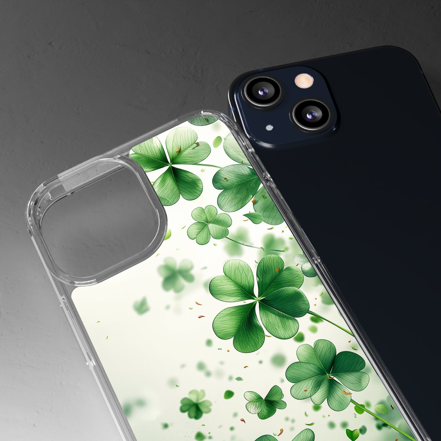 Clear Phone Cases Shamrock