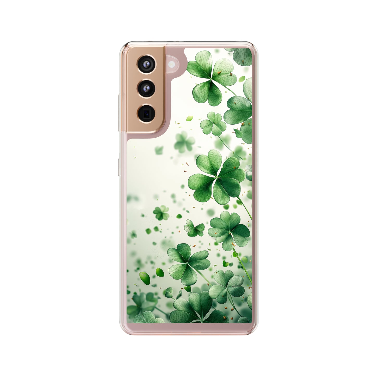 Clear Phone Cases Shamrock