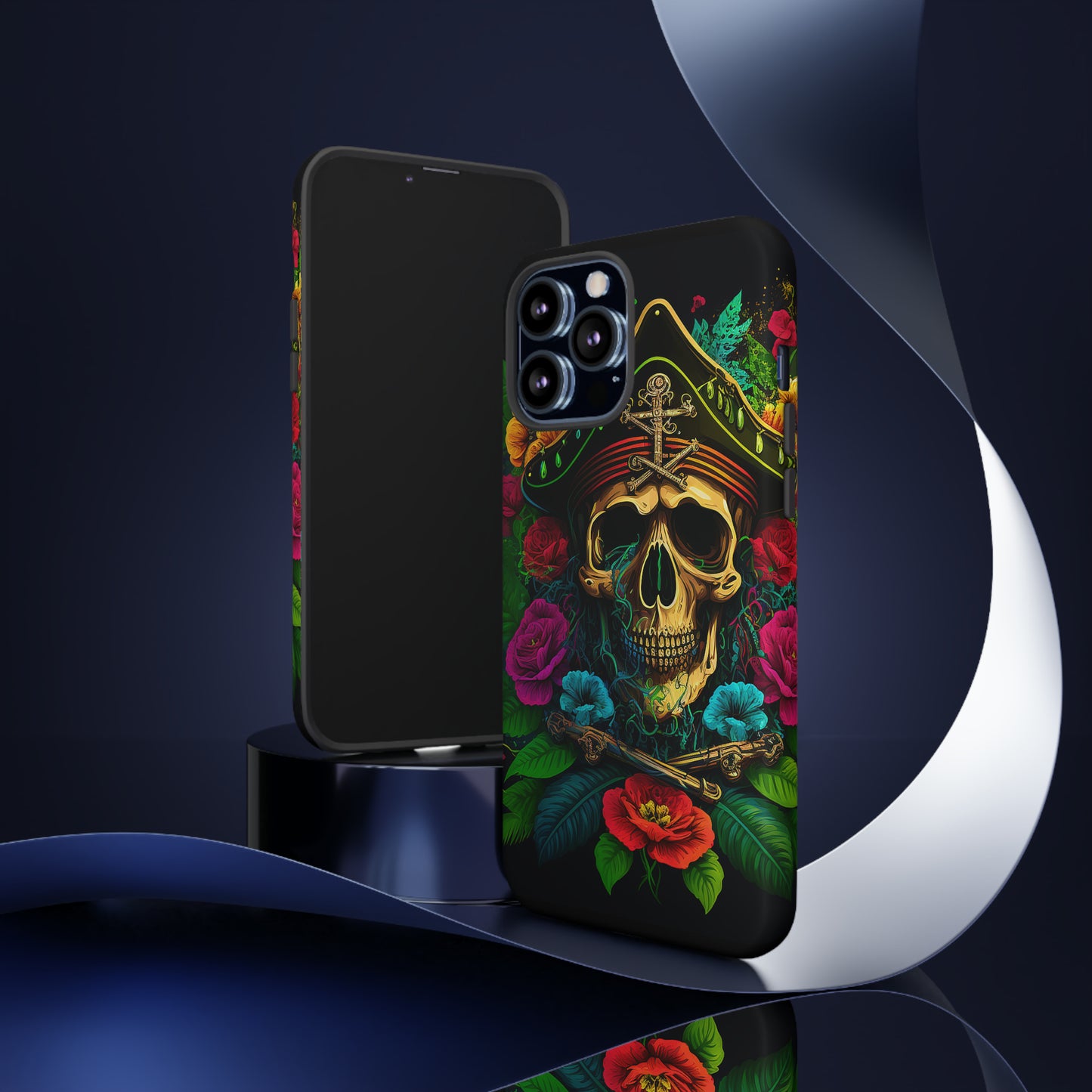 Tough Phone Case Pirate Skull