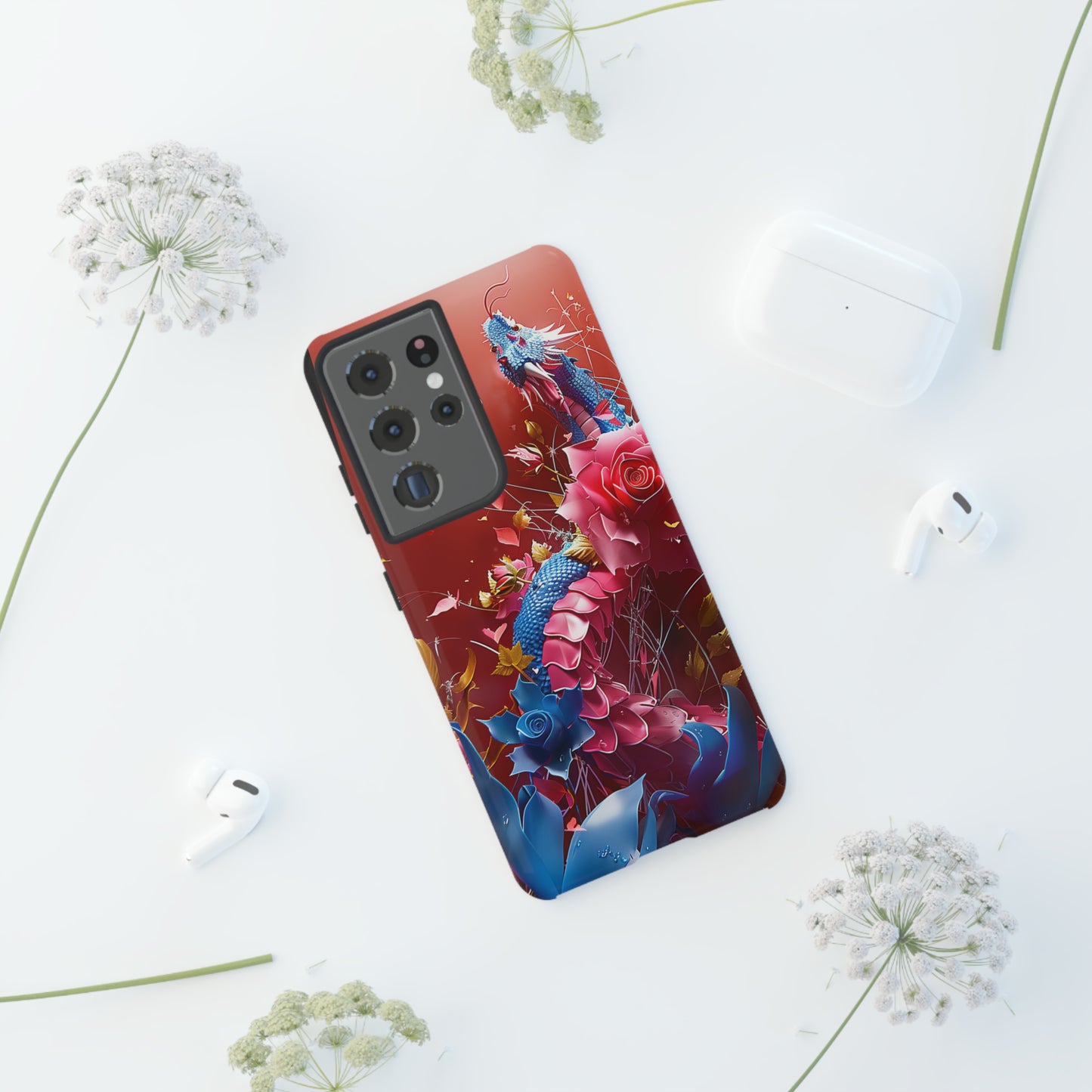 Tough Phone Cases Dragon's Blossom