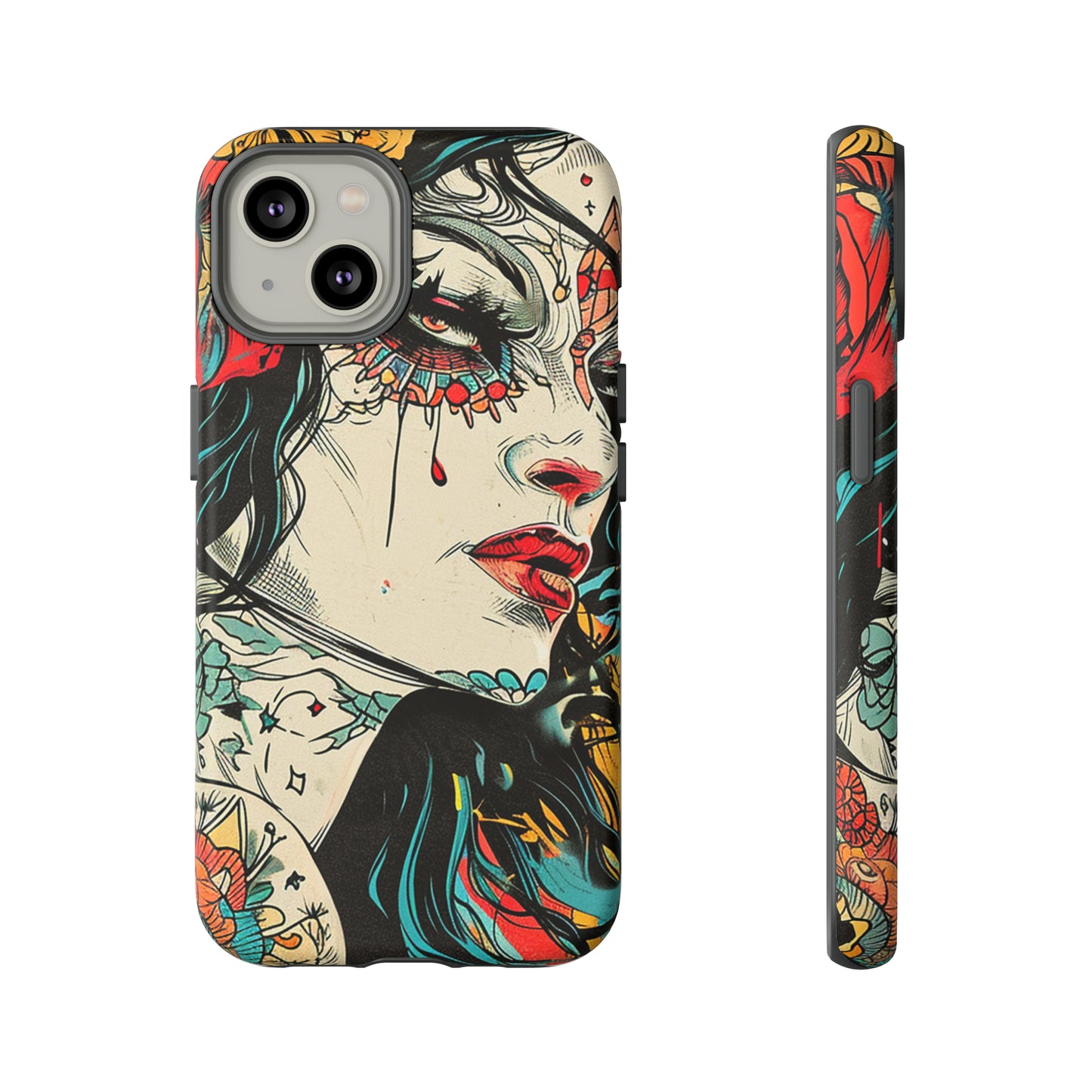 Tough Phone Case Lady 02