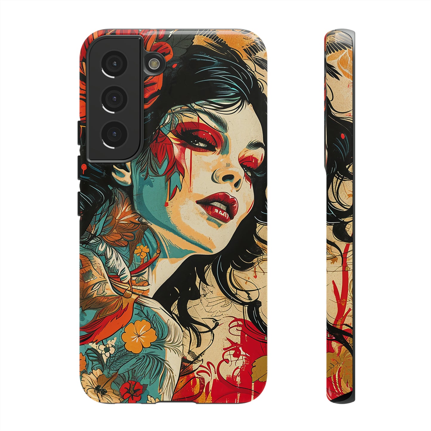 Tough Phone Case Lady 01