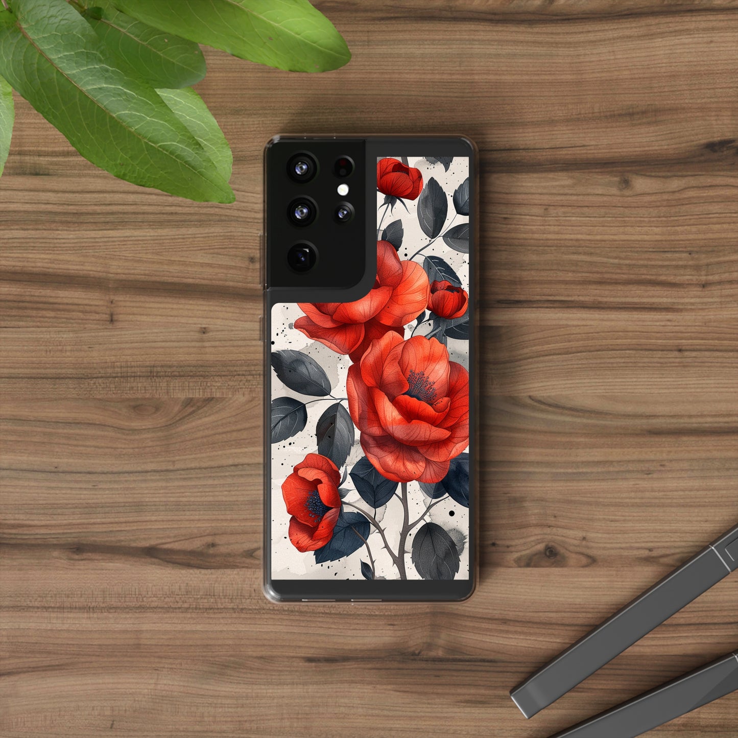 Clear Phone Cases Floral