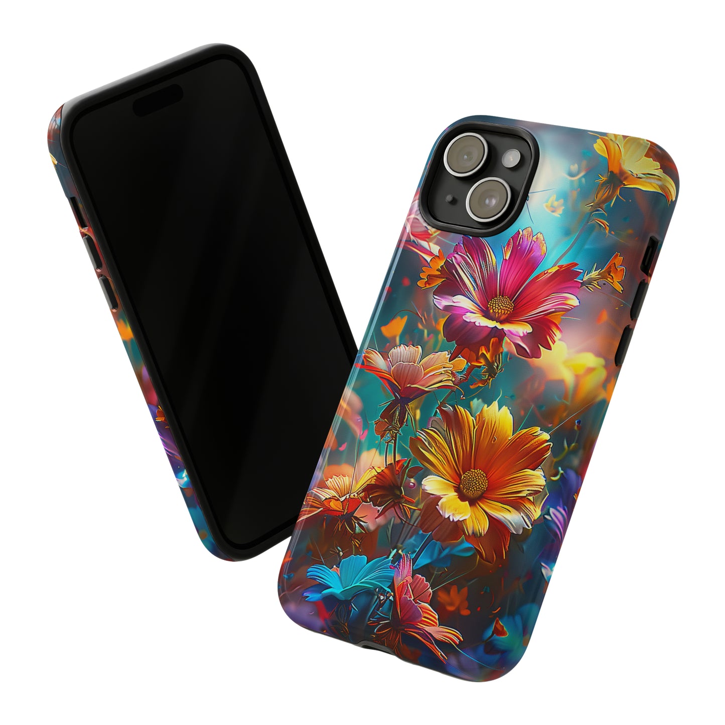 Tough Phone Case Flower 01