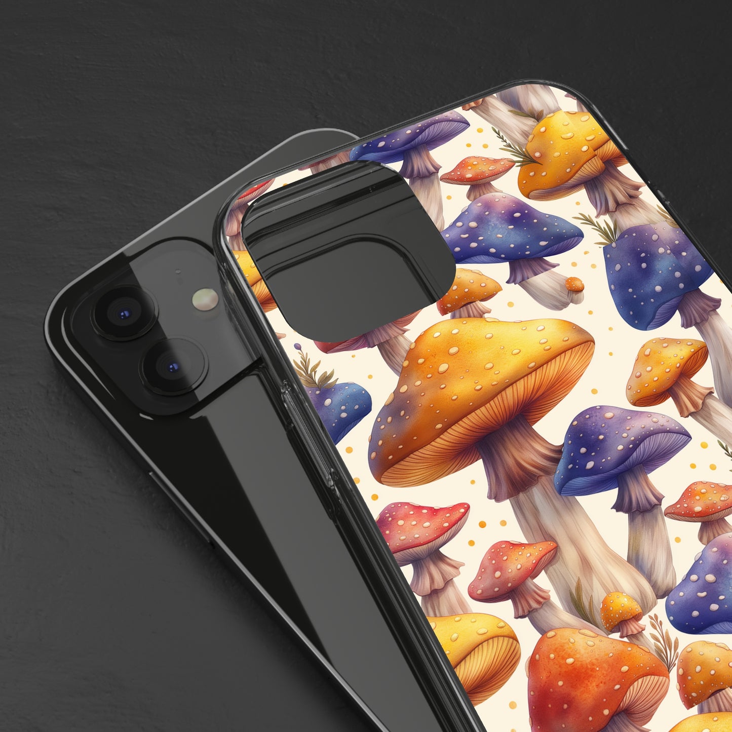 Clear Phone Cases Mushrooms