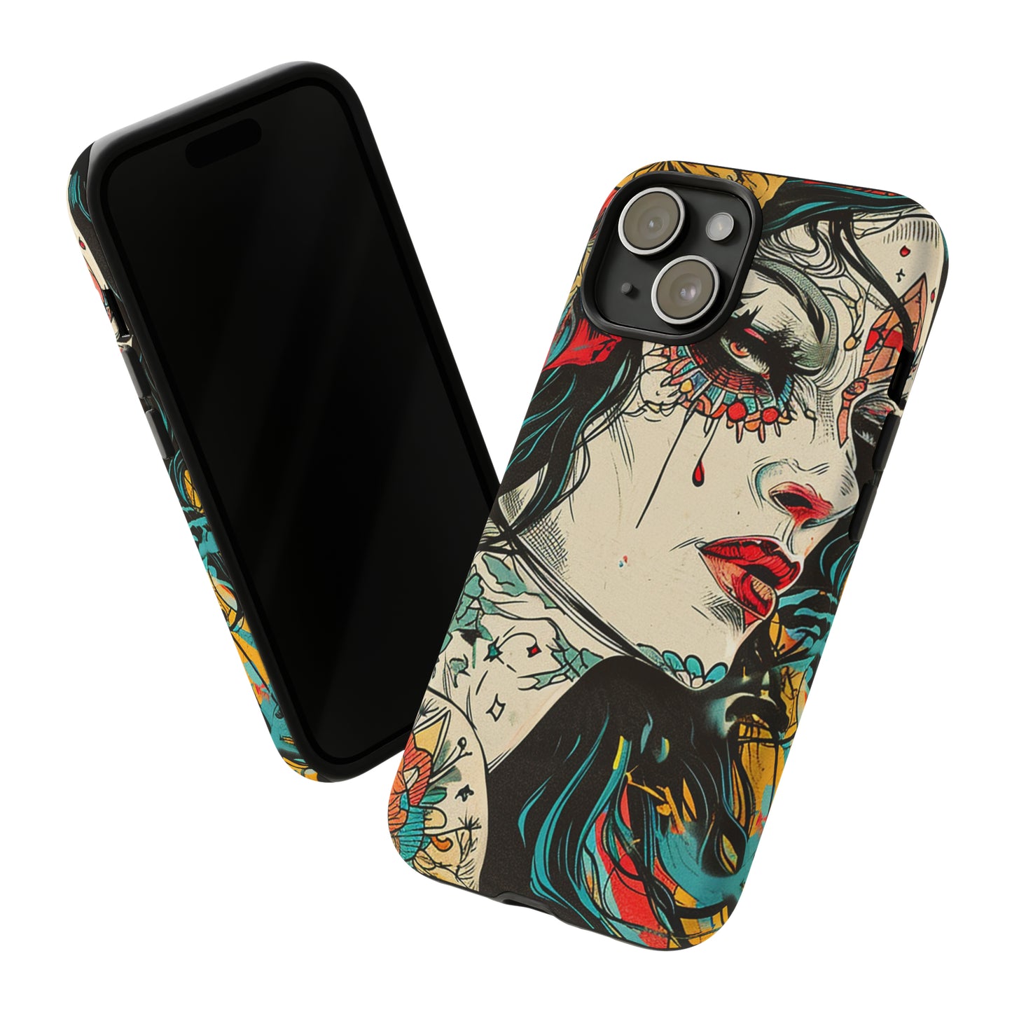 Tough Phone Case Lady 02