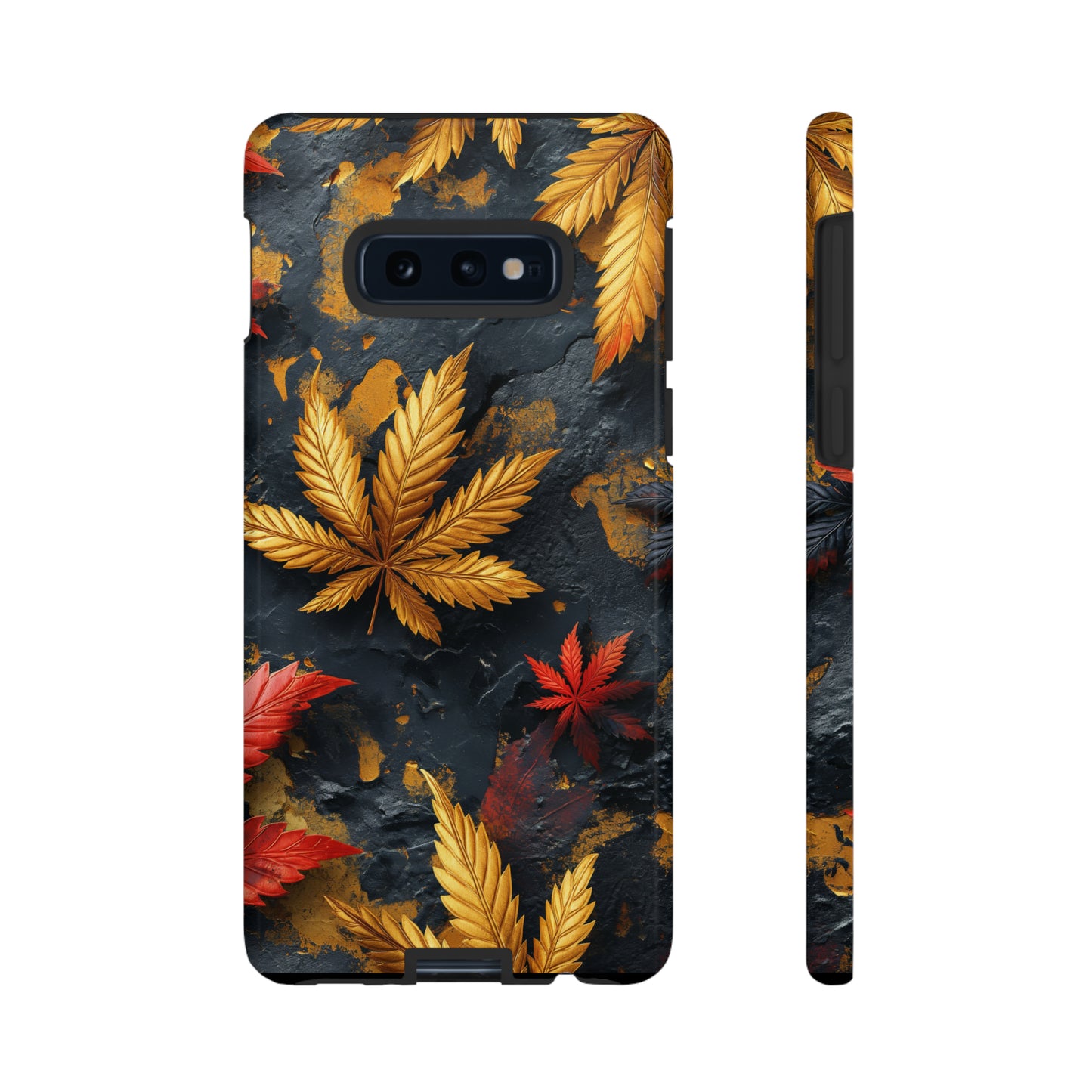 Tough Phone Case Cannabis Gold