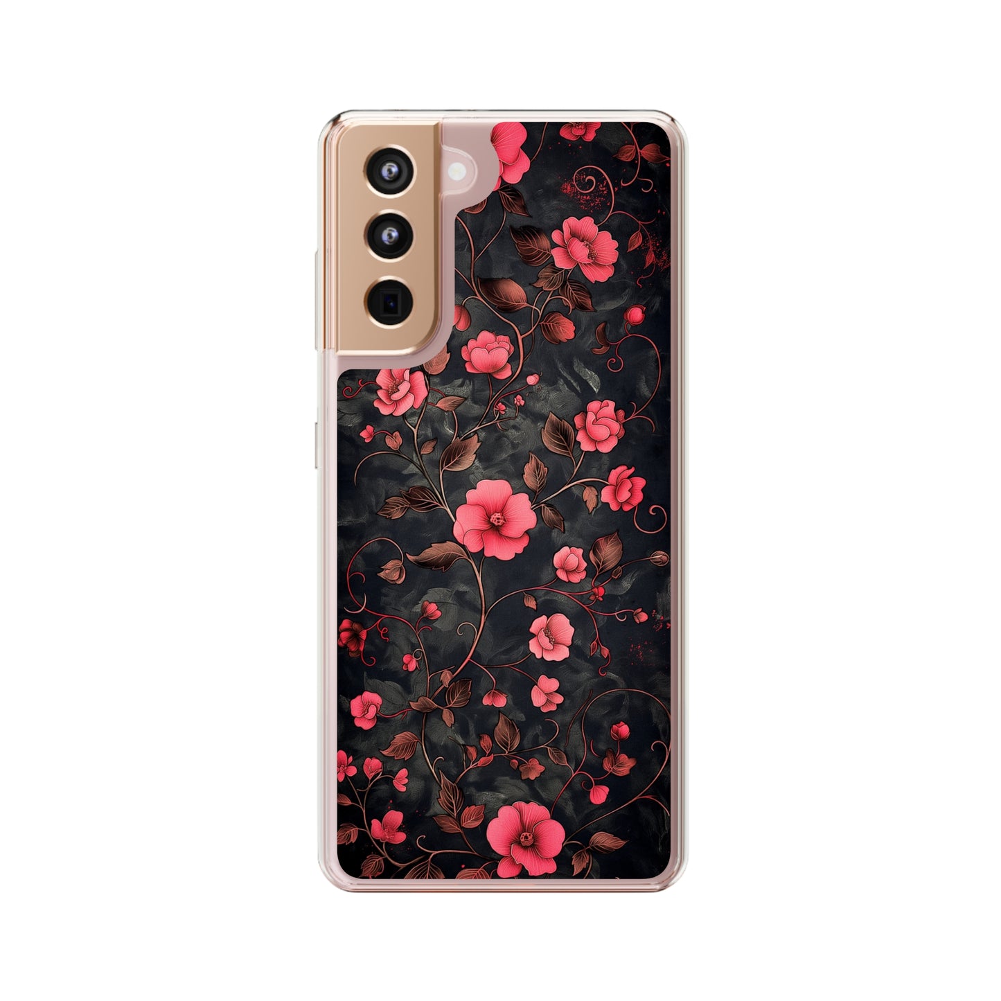 Clear Phone Cases Floral Art