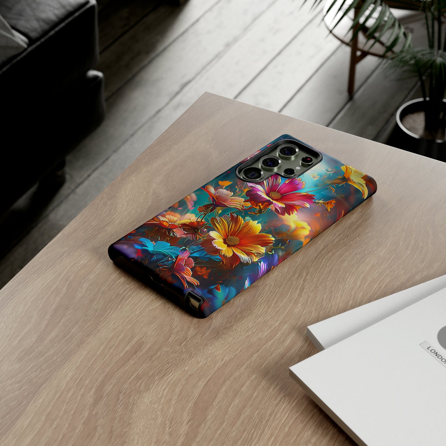 Tough Phone Case Flower 01