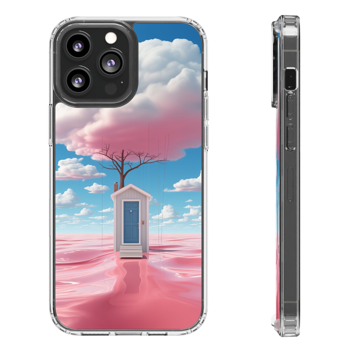 Clear Phone Cases Surreal Art