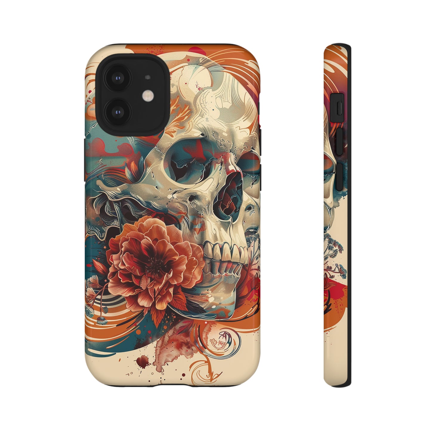 Tough Phone Case Skull 04