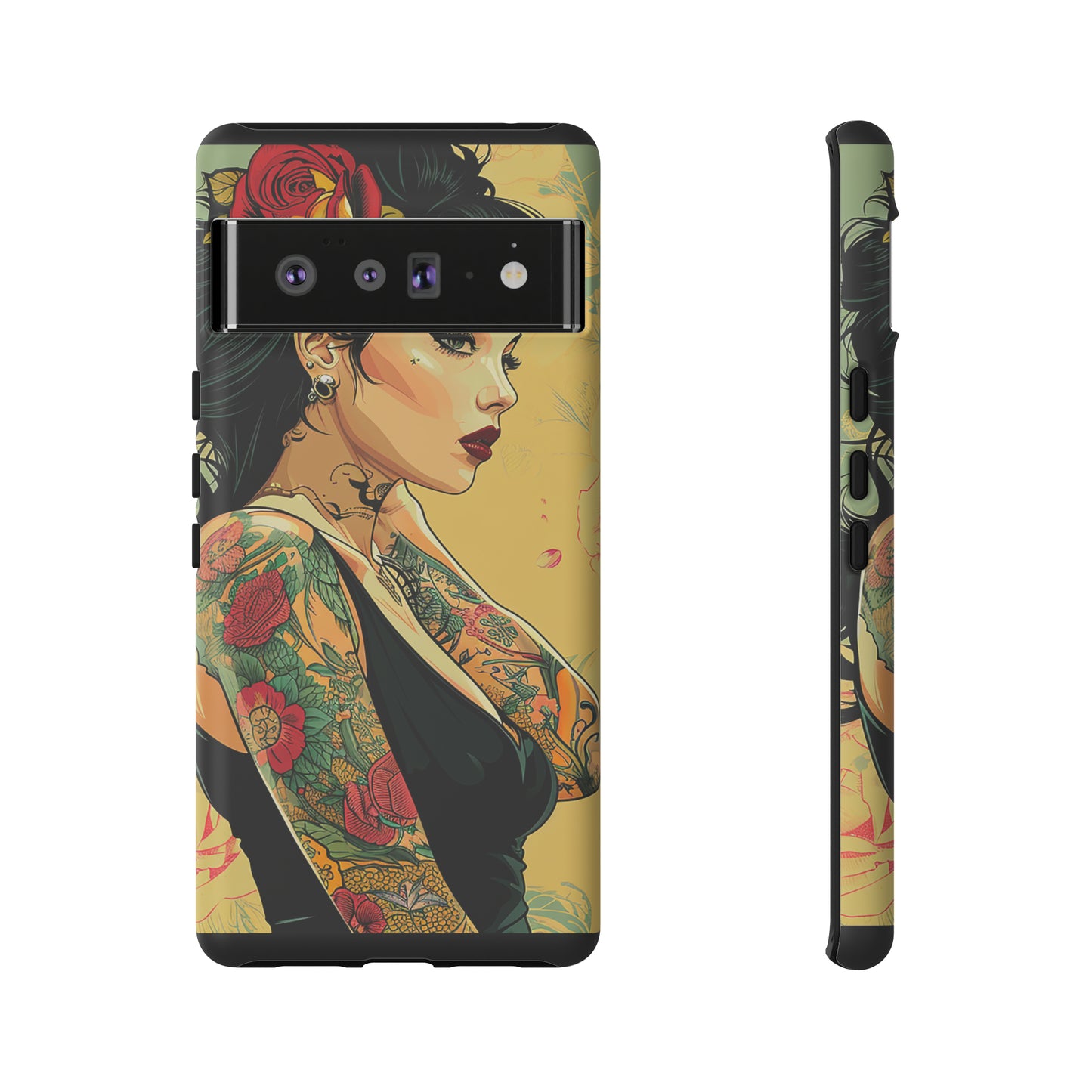 Tough Phone Case Lady 06