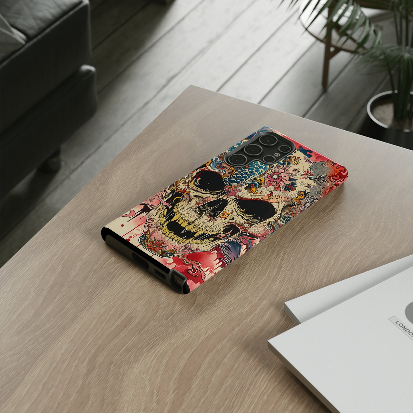 Tough Phone Case Skull 05