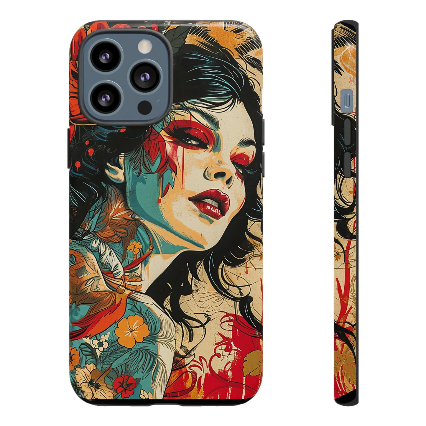 Tough Phone Case Lady 01