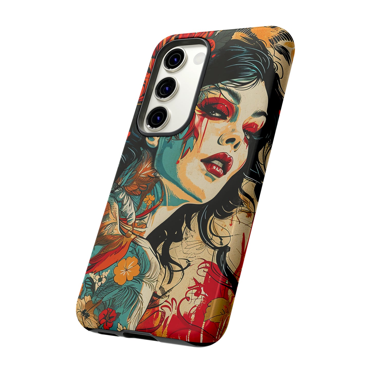 Tough Phone Case Lady 01