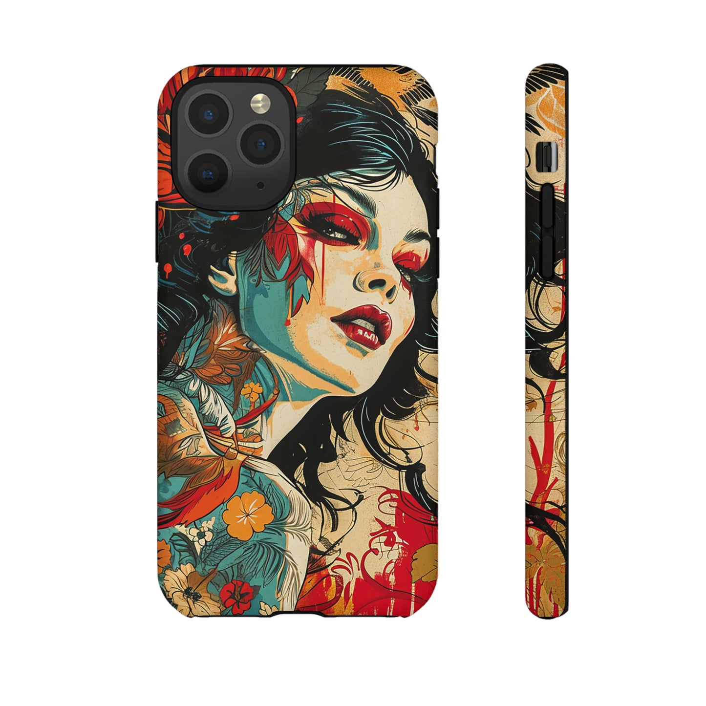 Tough Phone Case Lady 01