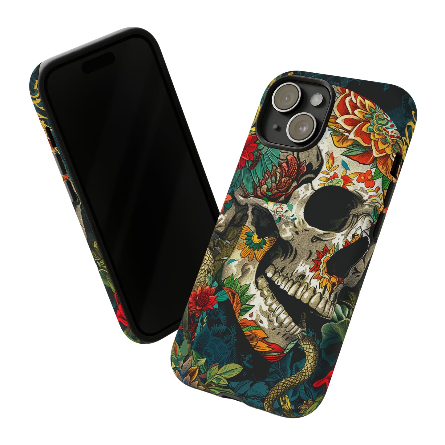 Tough Phone Case Skull 01