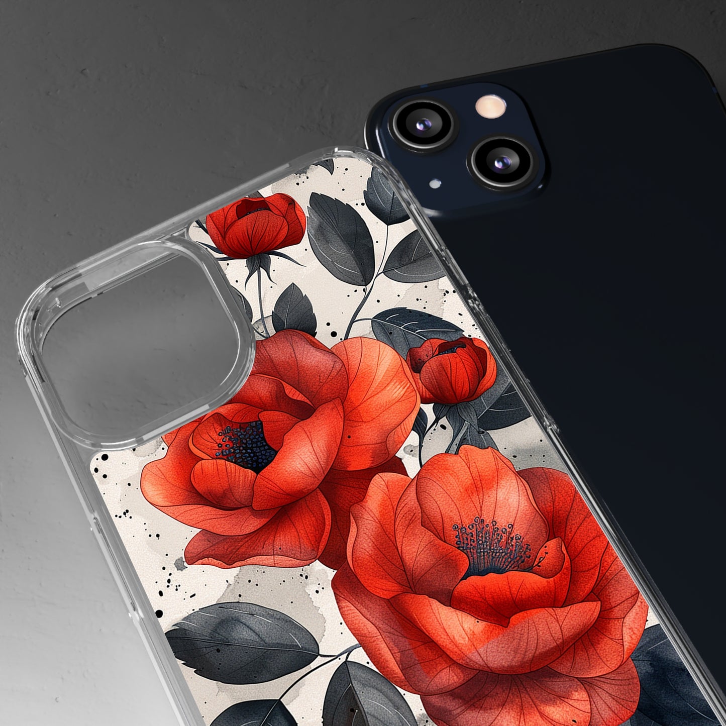 Clear Phone Cases Floral