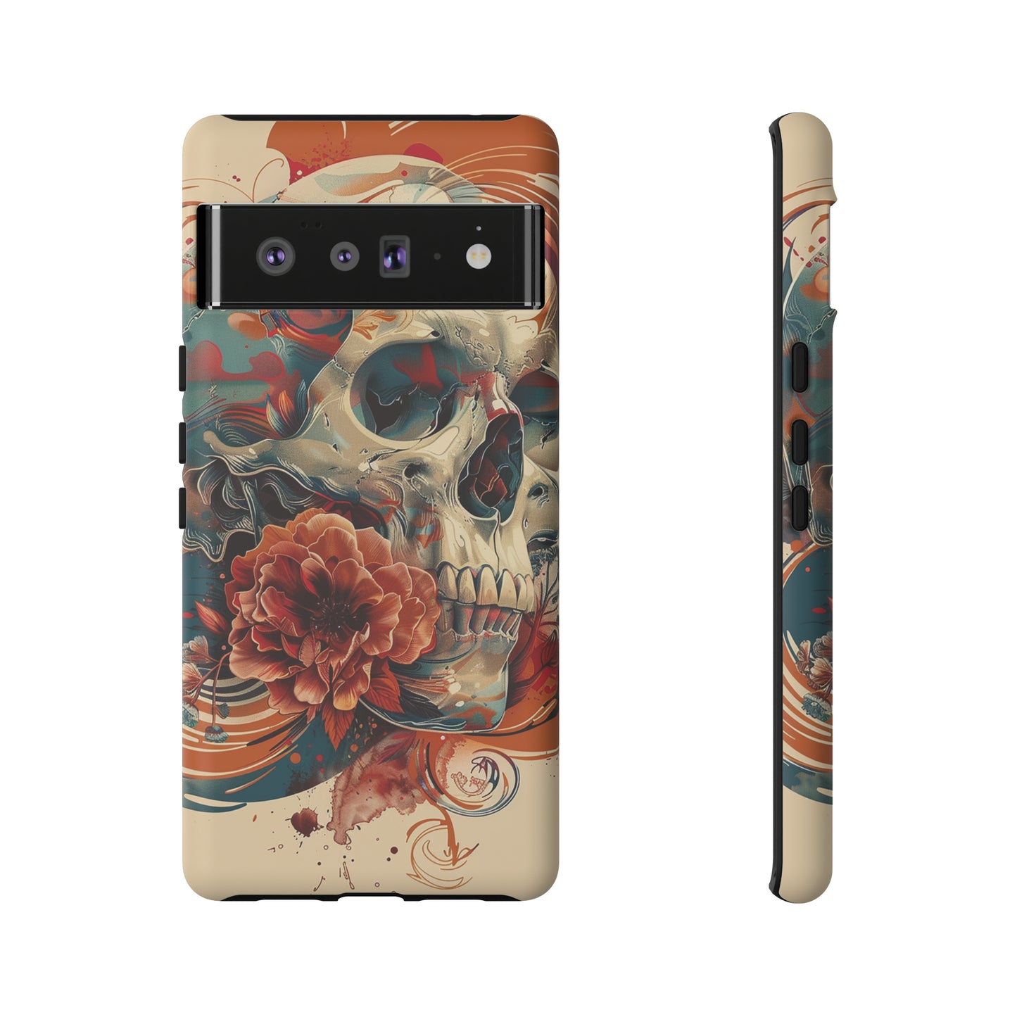 Tough Phone Case Skull 04