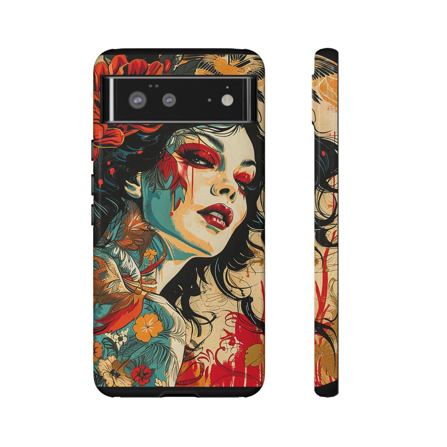 Tough Phone Case Lady 01