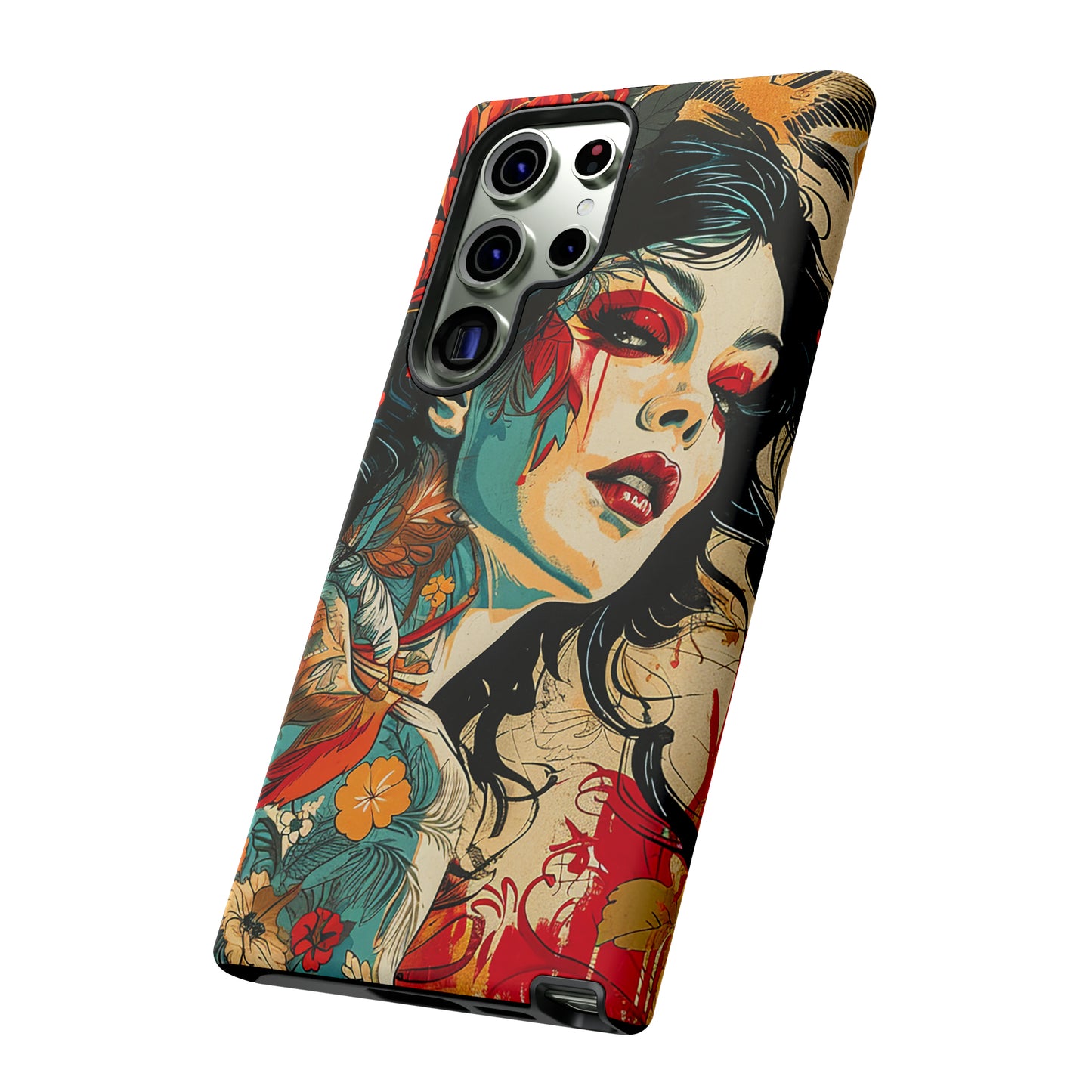 Tough Phone Case Lady 01