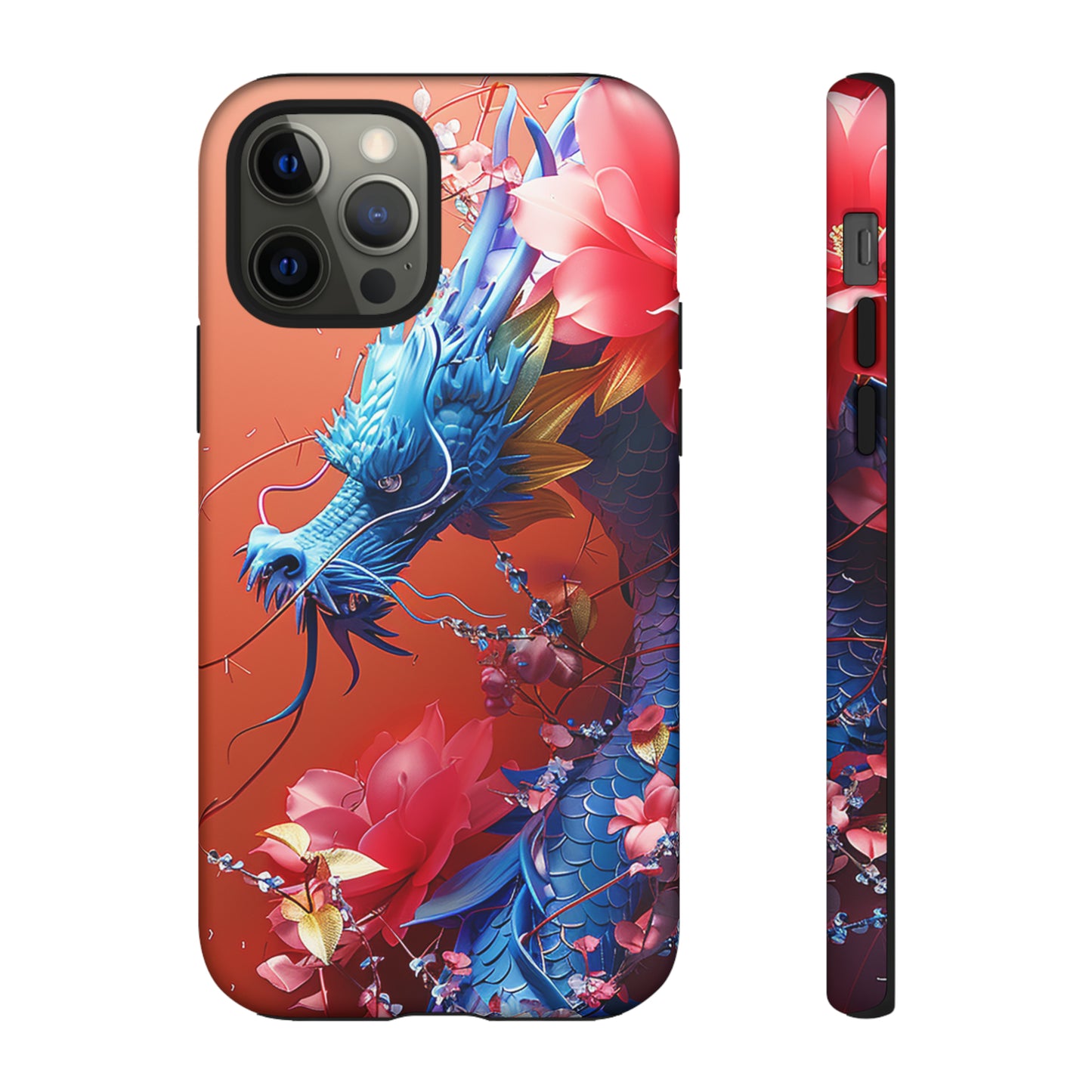 Tough Phone Cases Azure Serpent