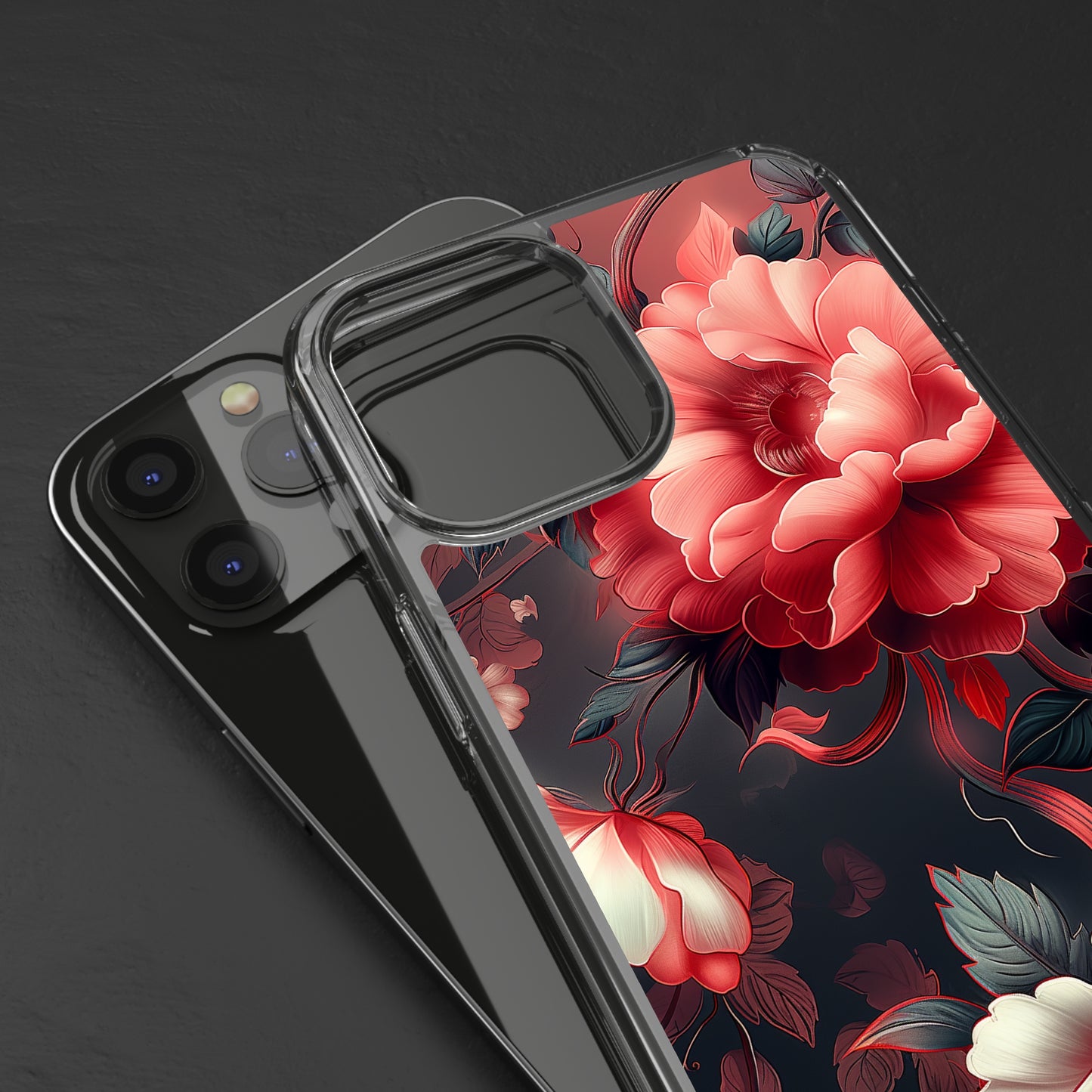 Clear Phone Cases Floral