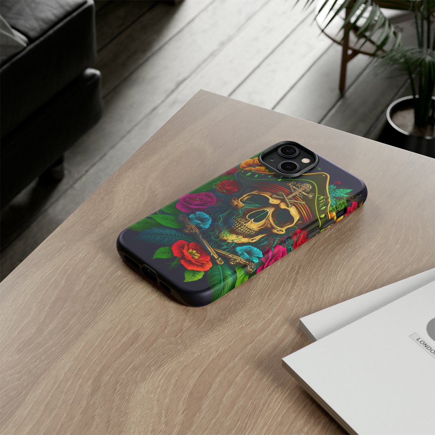 Tough Phone Case Pirate Skull