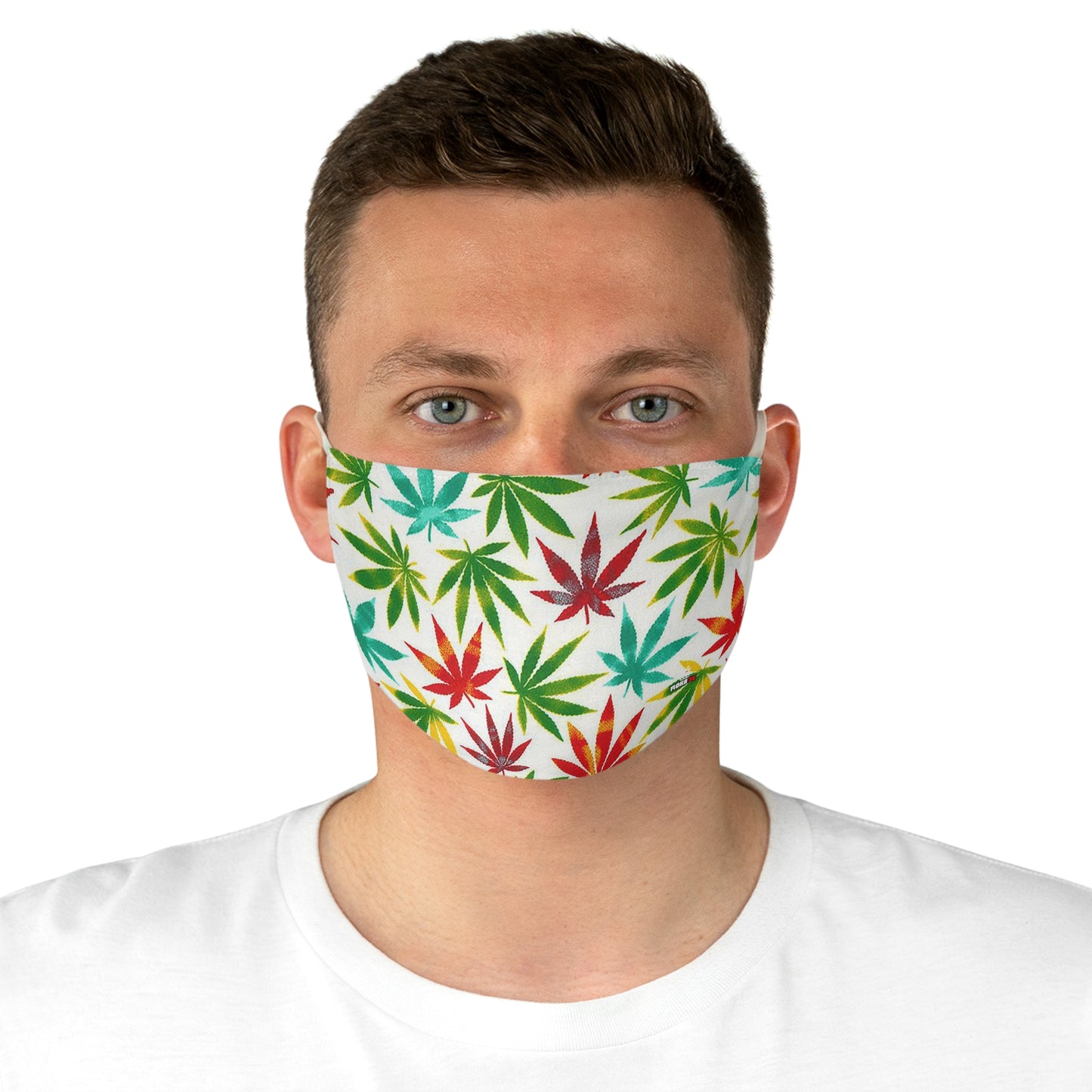 Fabric Face Mask Graphic Cannabis