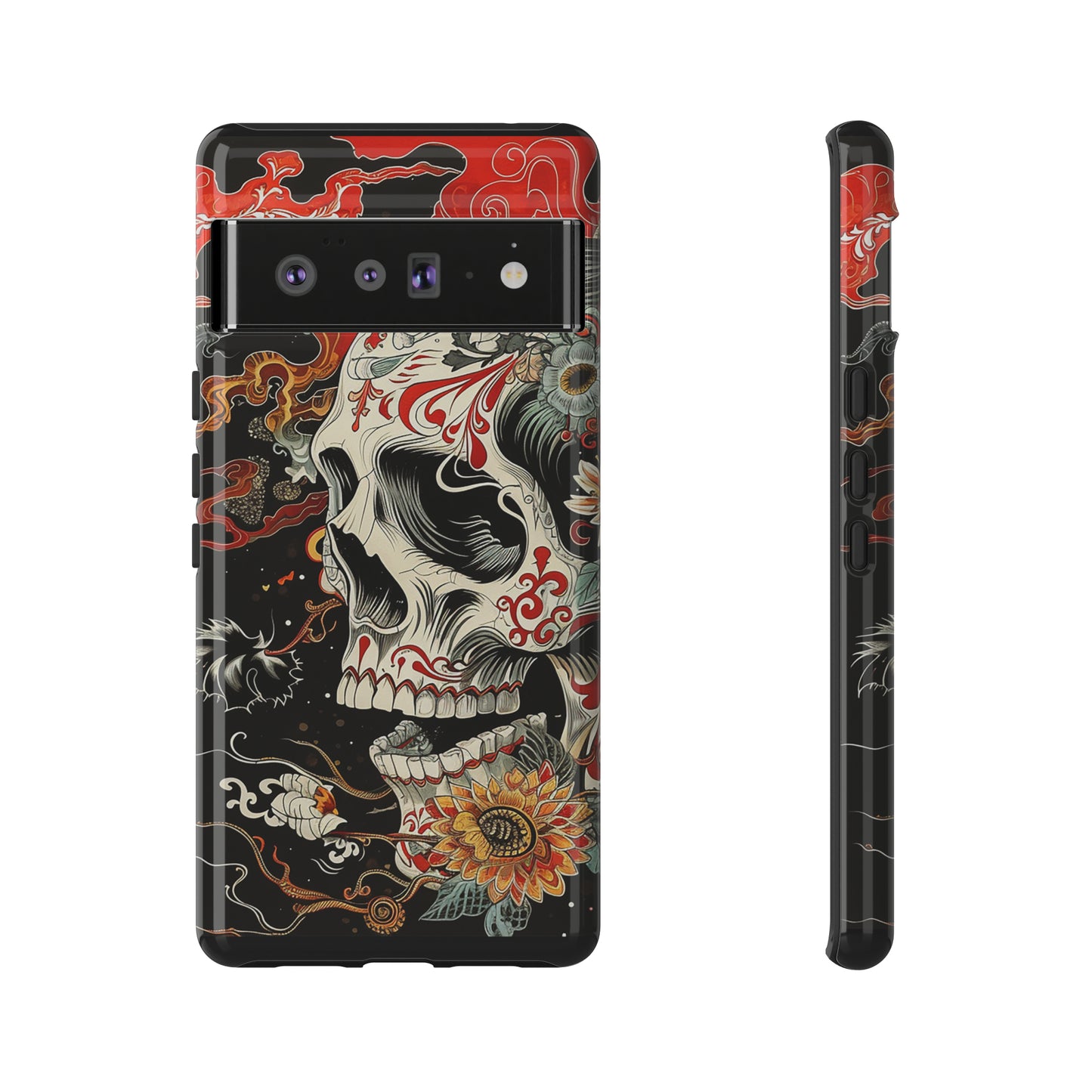 Tough Phone Case Skull 07