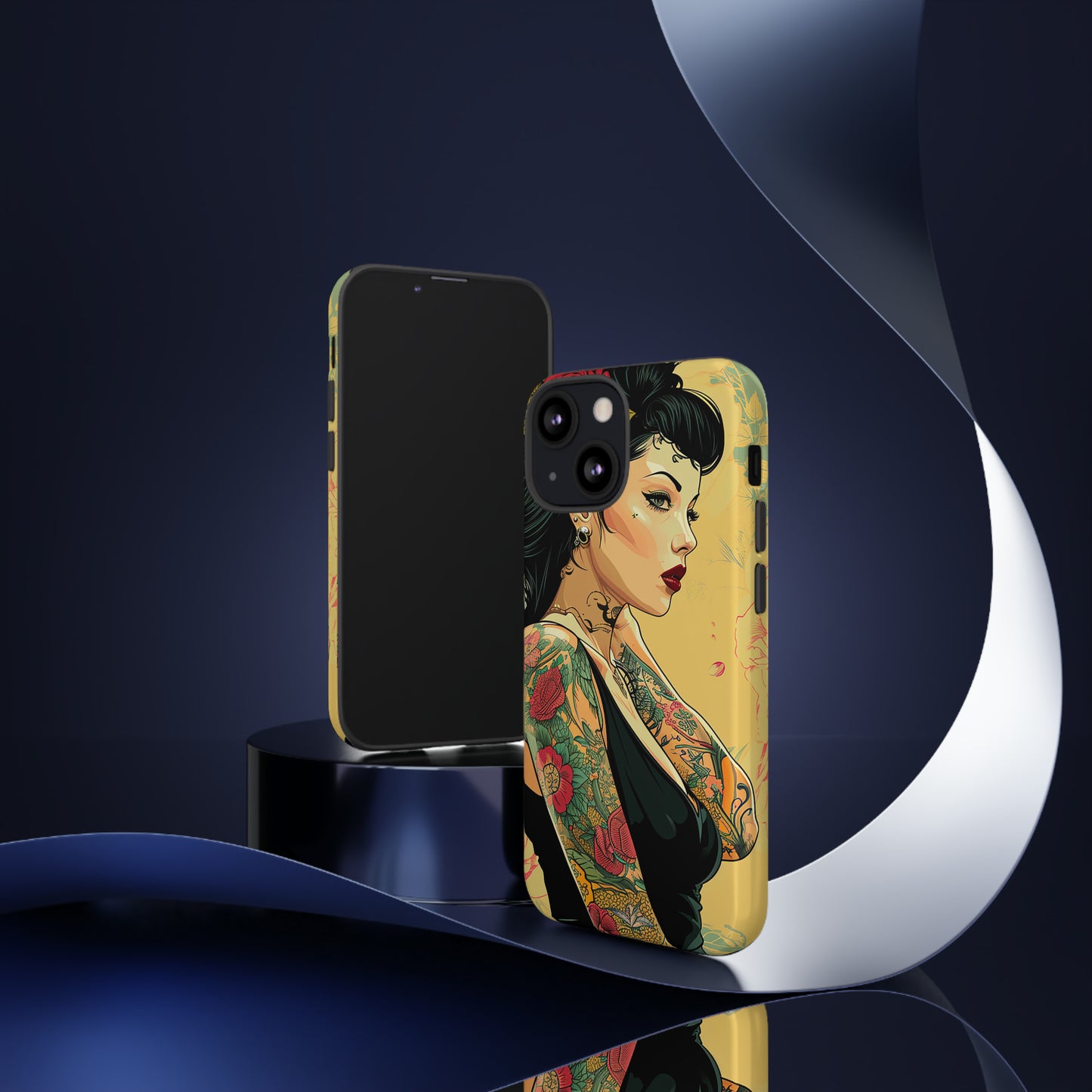 Tough Phone Case Lady 06