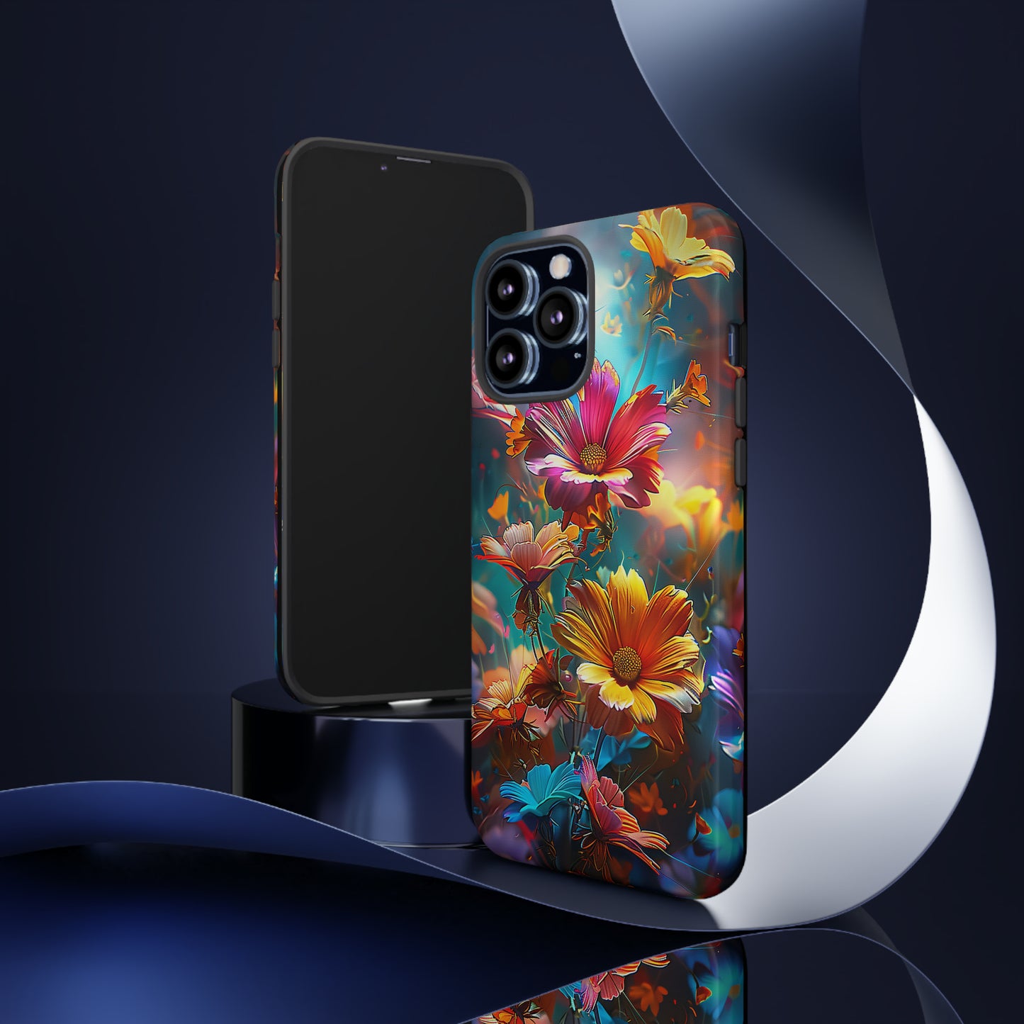 Tough Phone Case Flower 01