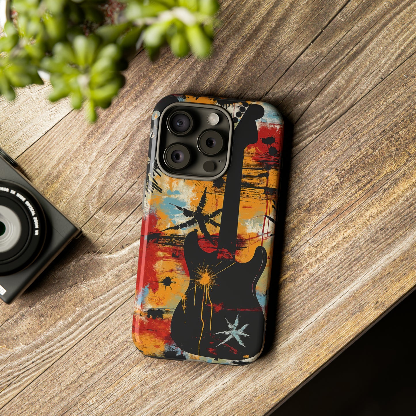 Tough Phone Case Rock ‘n’ Roll Graphics