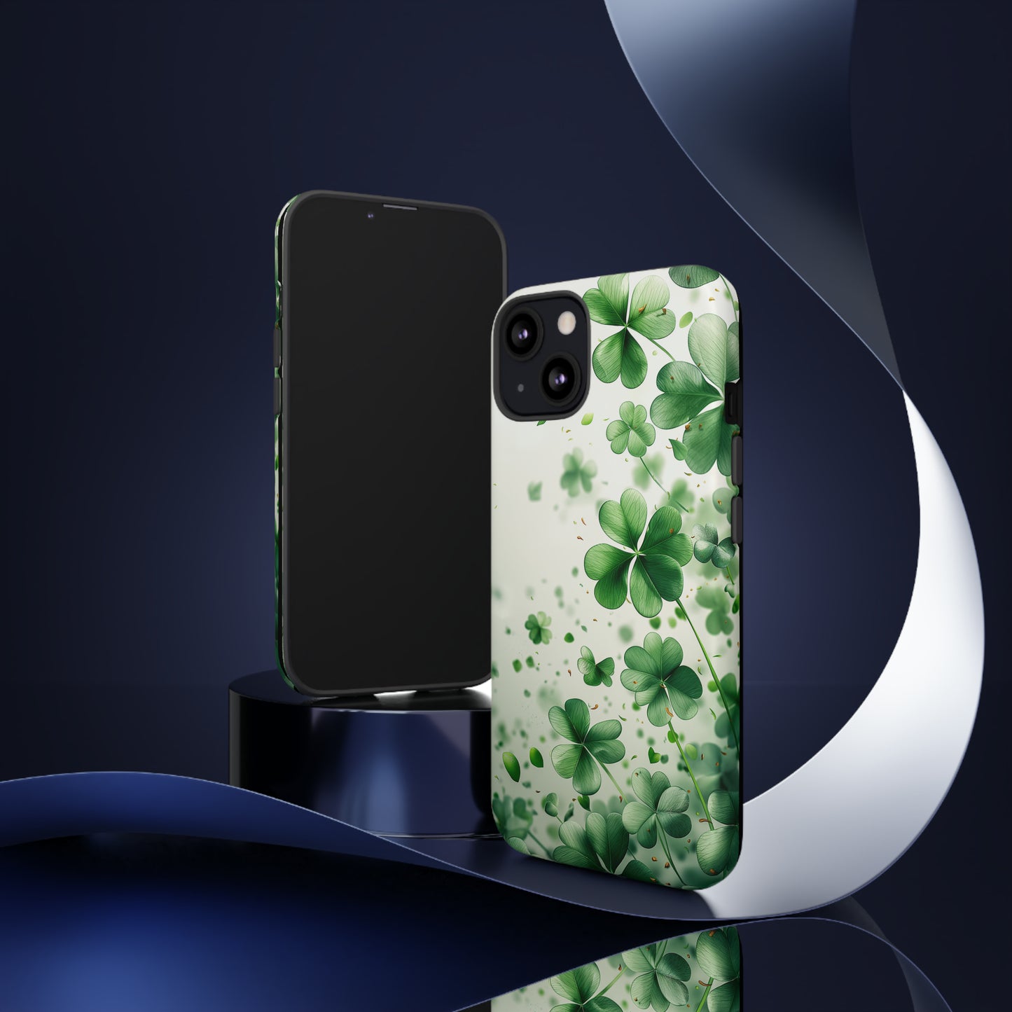 Tough Phone Case Four Leaf Clover