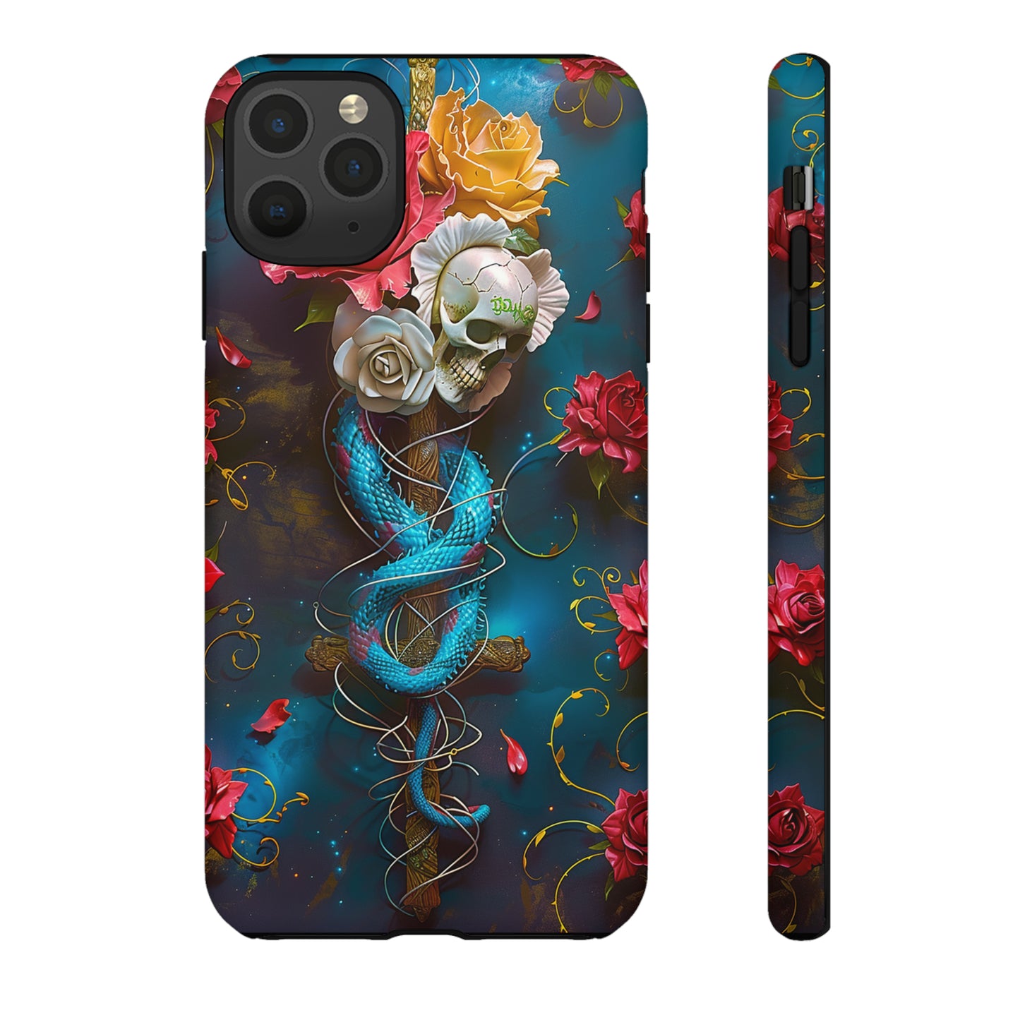 Tough Phone Cases Serpent & Roses