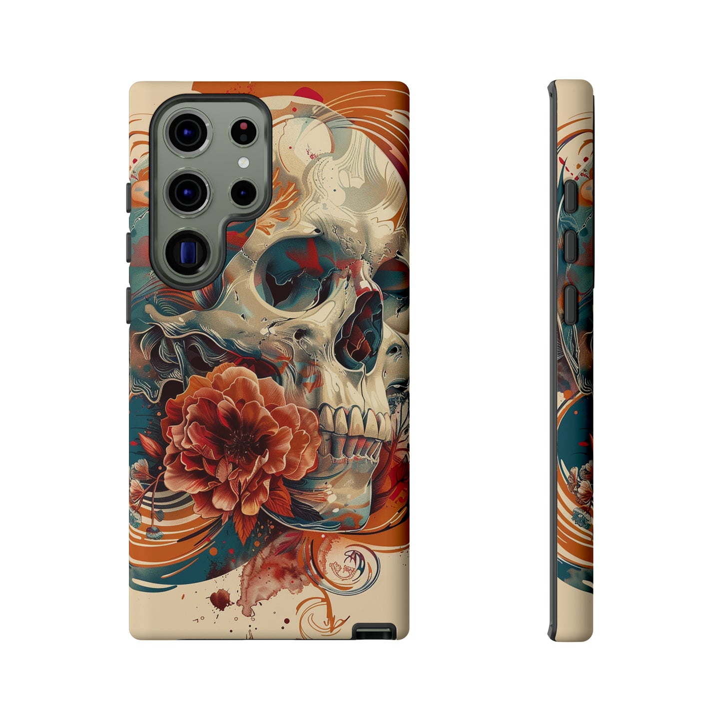 Tough Phone Case Skull 04