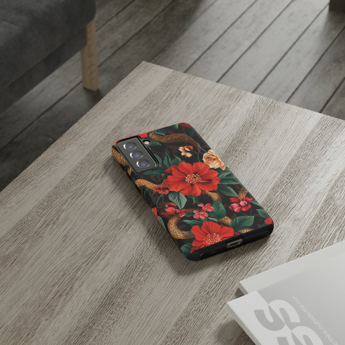 Tough Phone Case Flower 03