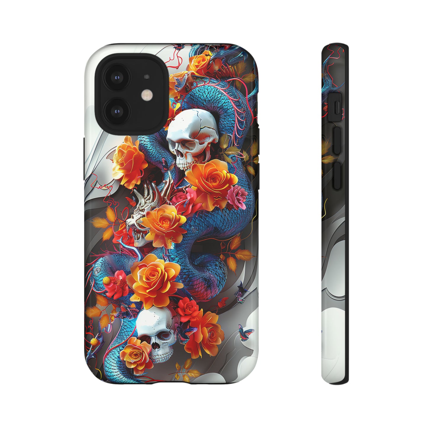 Tough Phone Case Skull 02