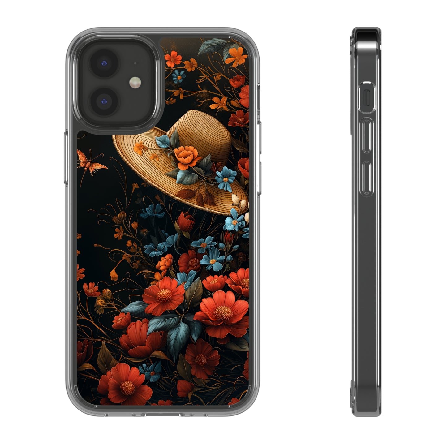 Clear Phone Cases Floral