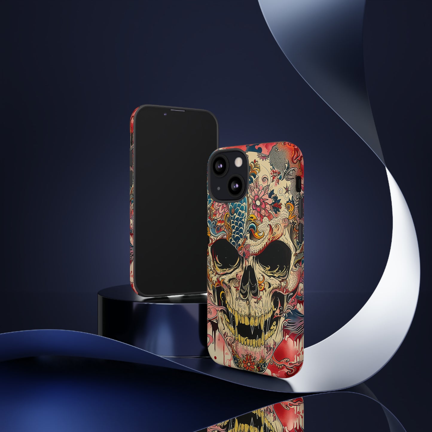 Tough Phone Case Skull 05