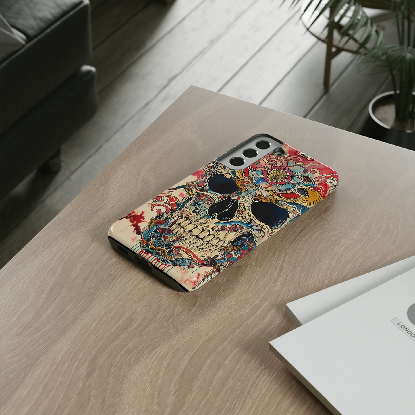 Tough Phone Case Skull 06