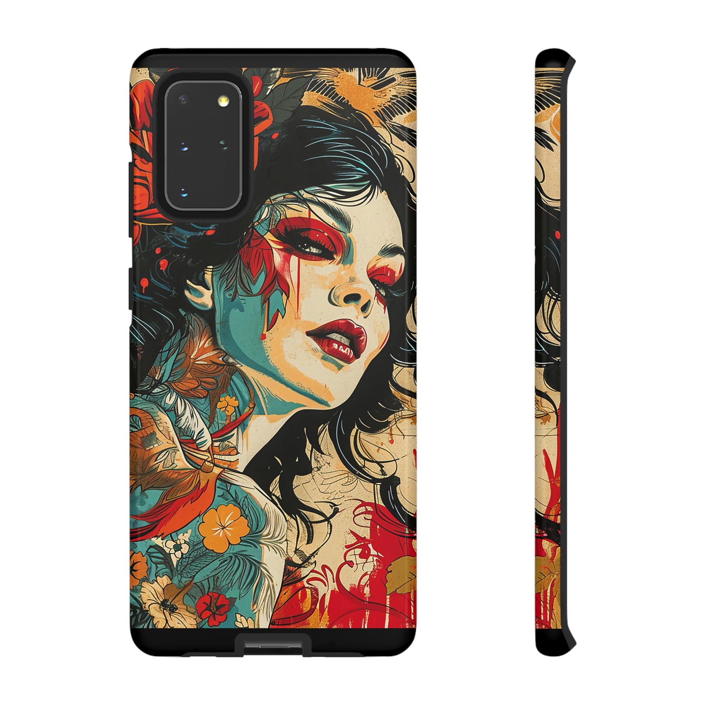 Tough Phone Case Lady 01