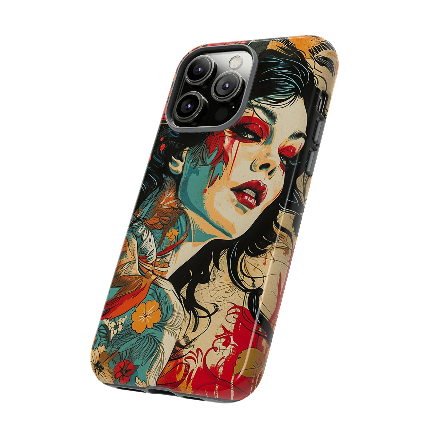 Tough Phone Case Lady 01