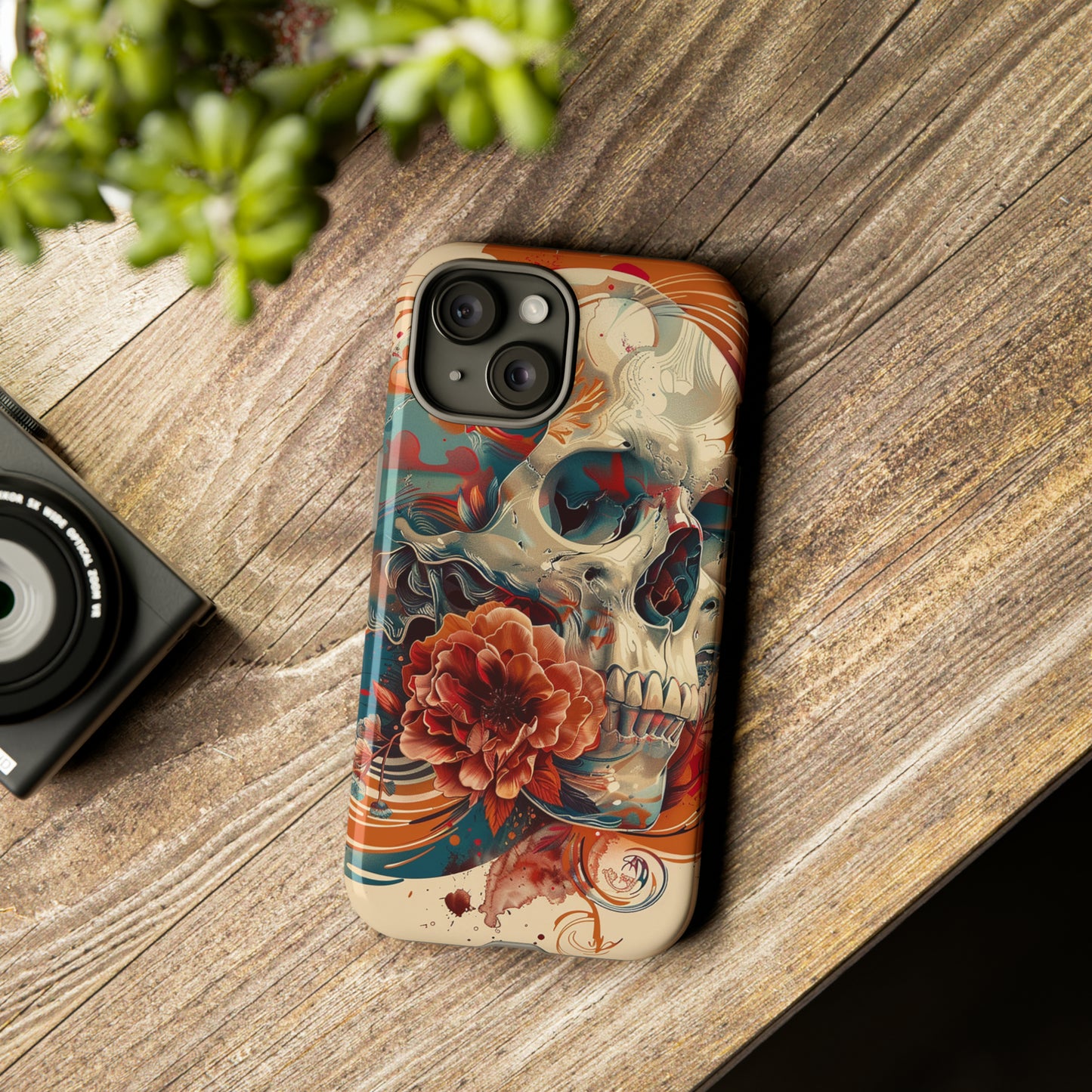 Tough Phone Case Skull 04